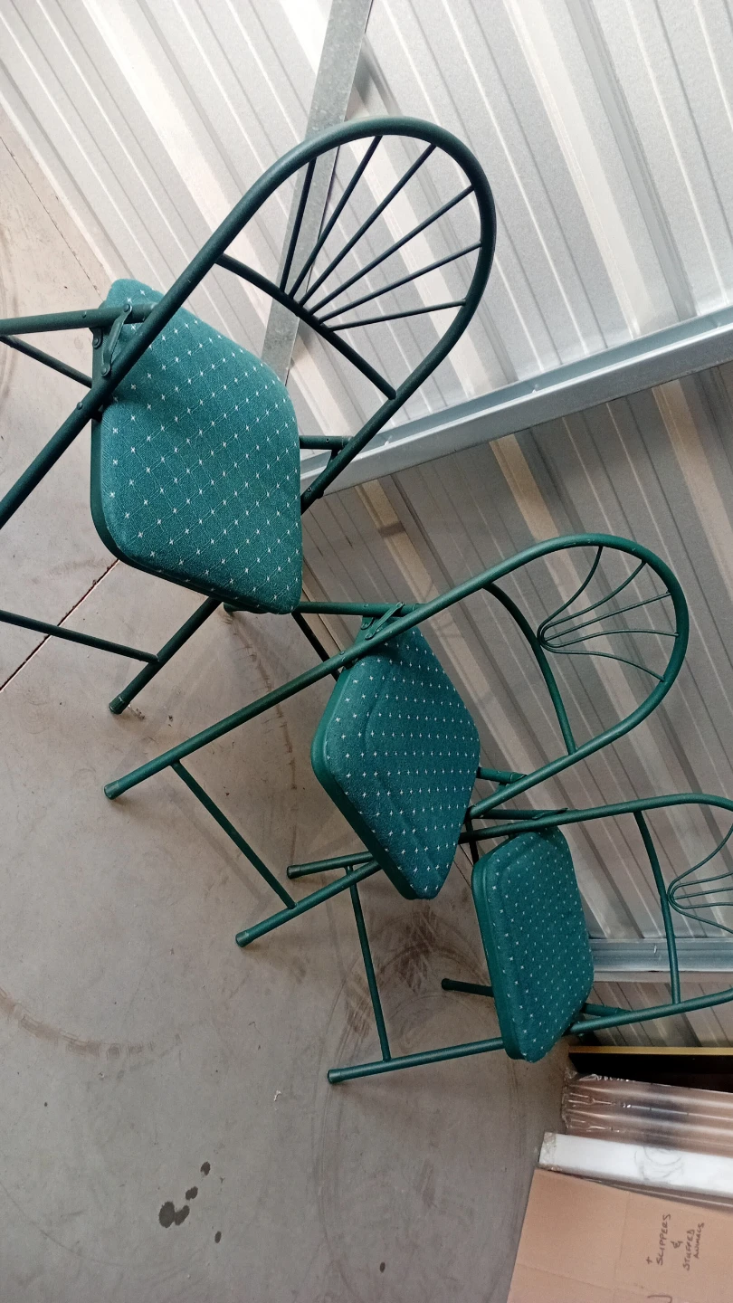 Folding Chairs ( Set of  3) - photo 3