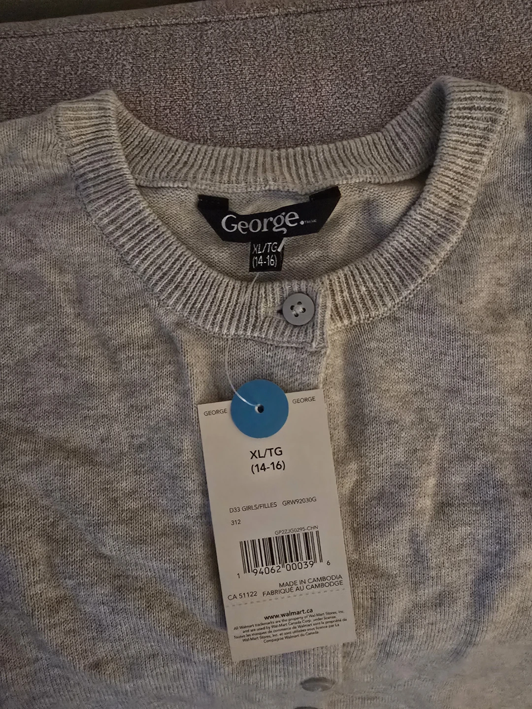 George Girls XL/TG Cardigan (14-16) - photo 2