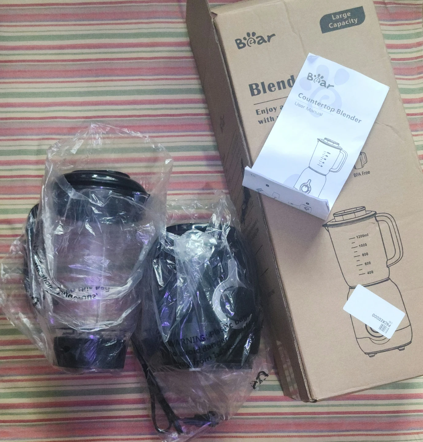 Bear Countertop Blender - photo 2