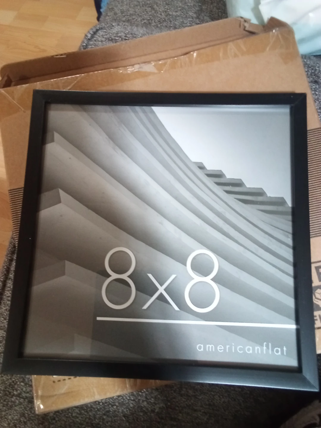 Americanflat 8x8 Black Picture Frame