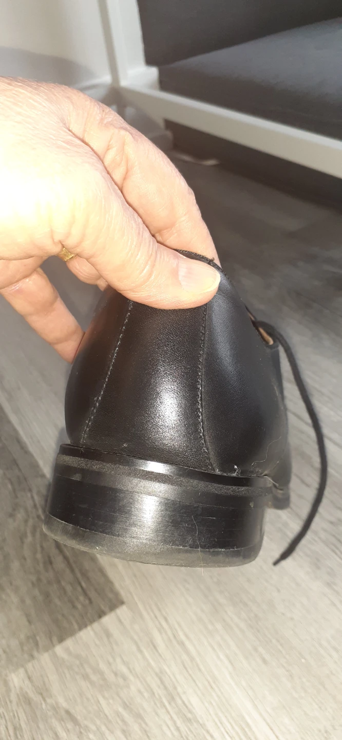 Black Leather Dress Shoes - photo 5