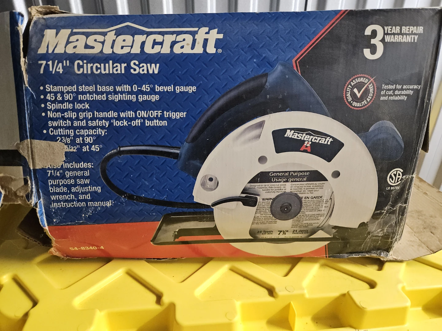 Mastercraft 7 1/4" Circular Saw