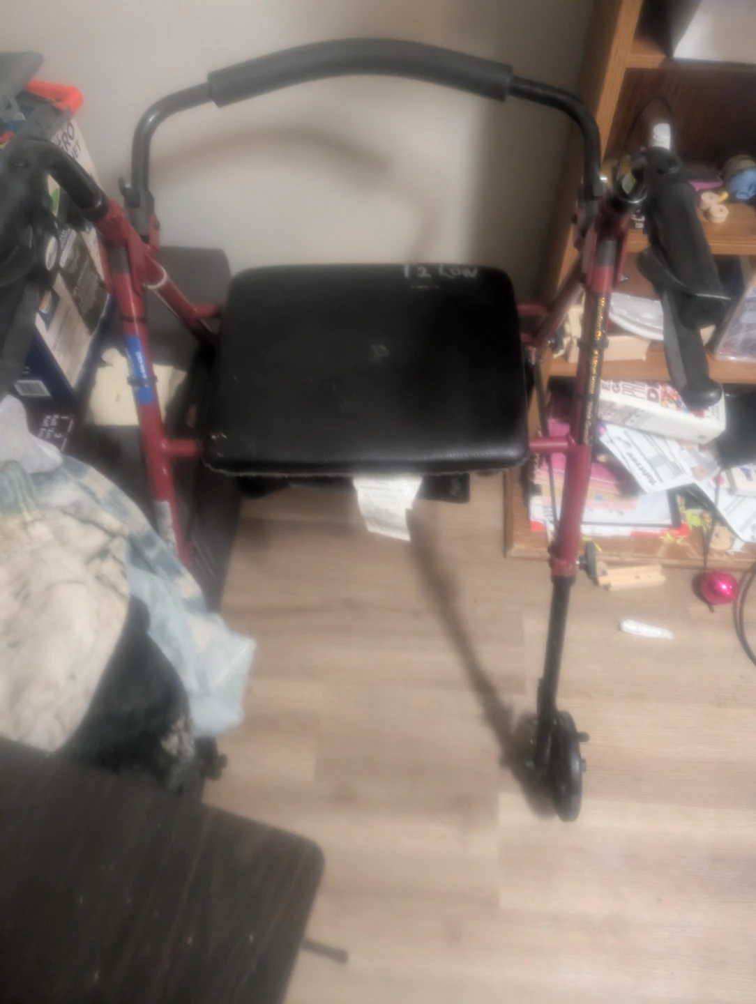 Red Walker with Seat - photo 2