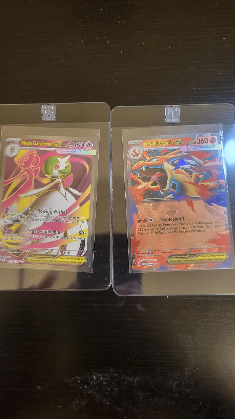 Pokemon Mega Gardevoir EX & Mega Charizard Y EX Cards (for both)