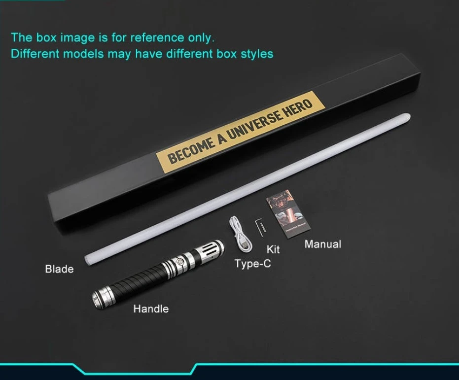 RGB Lightsaber with Gesture Control - photo 2