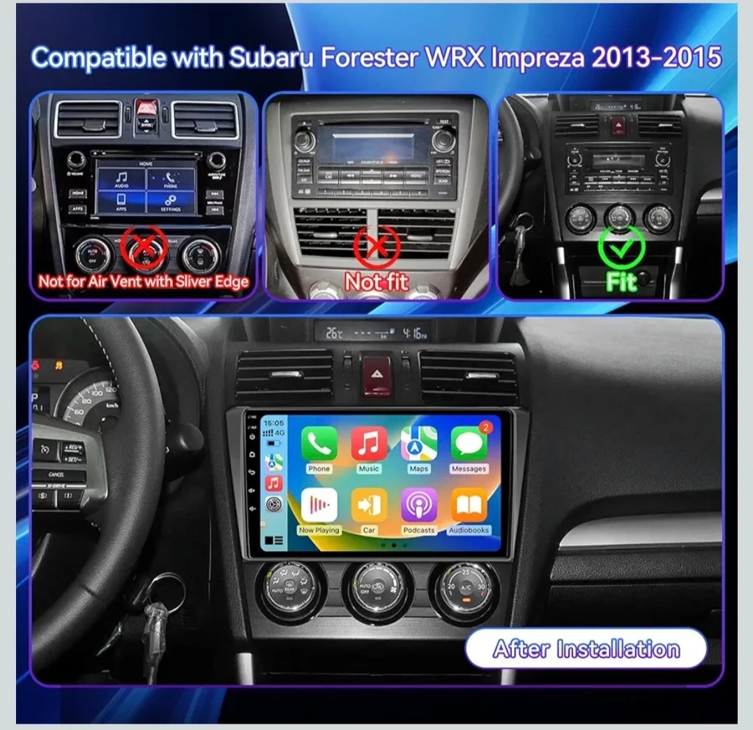 Subaru Forester WRX Impreza 2013-2015 Car Stereo - photo 2