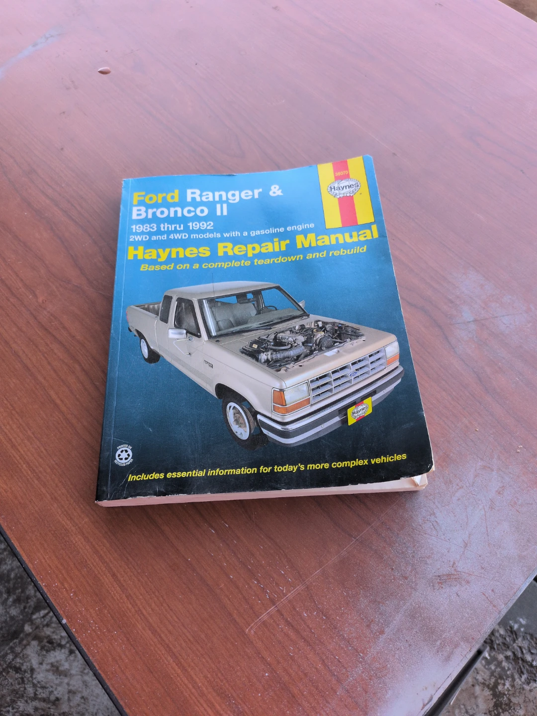 Haynes Repair Manual Ford Ranger & Bronco II (1983-1992)