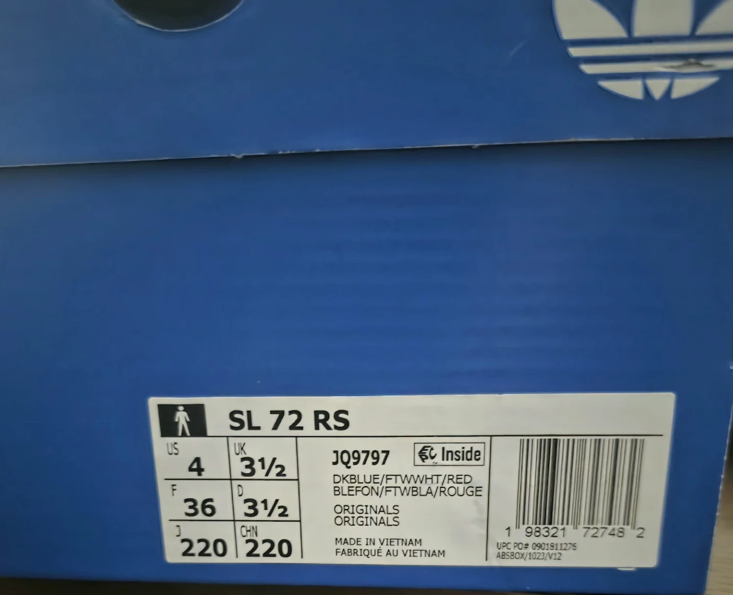 Adidas SL 72 RS Shoes - Blue - photo 2