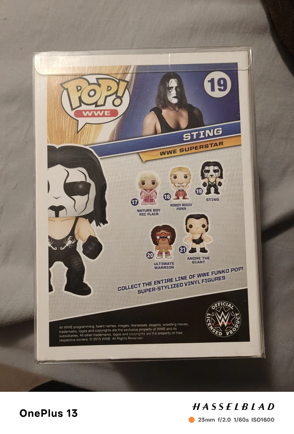 WWE Sting Funko pop #19 with Case Protector - photo 2