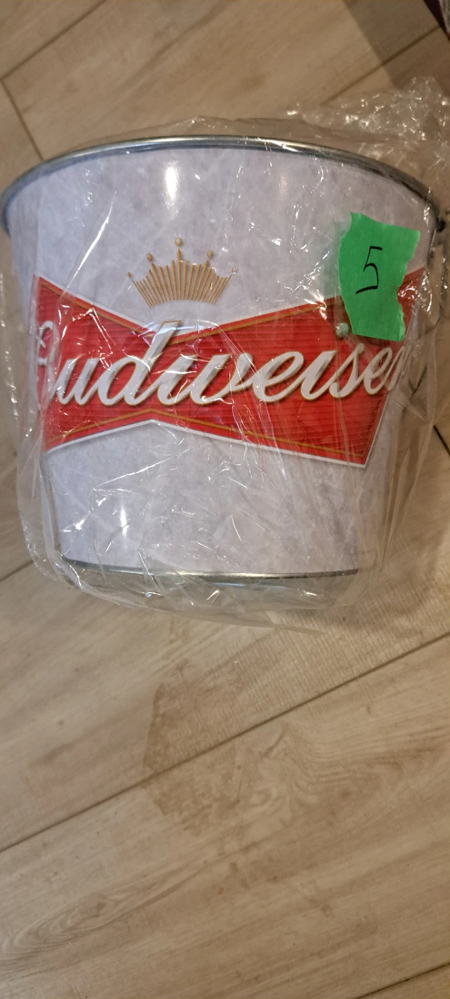 Budweiser Tin Pail