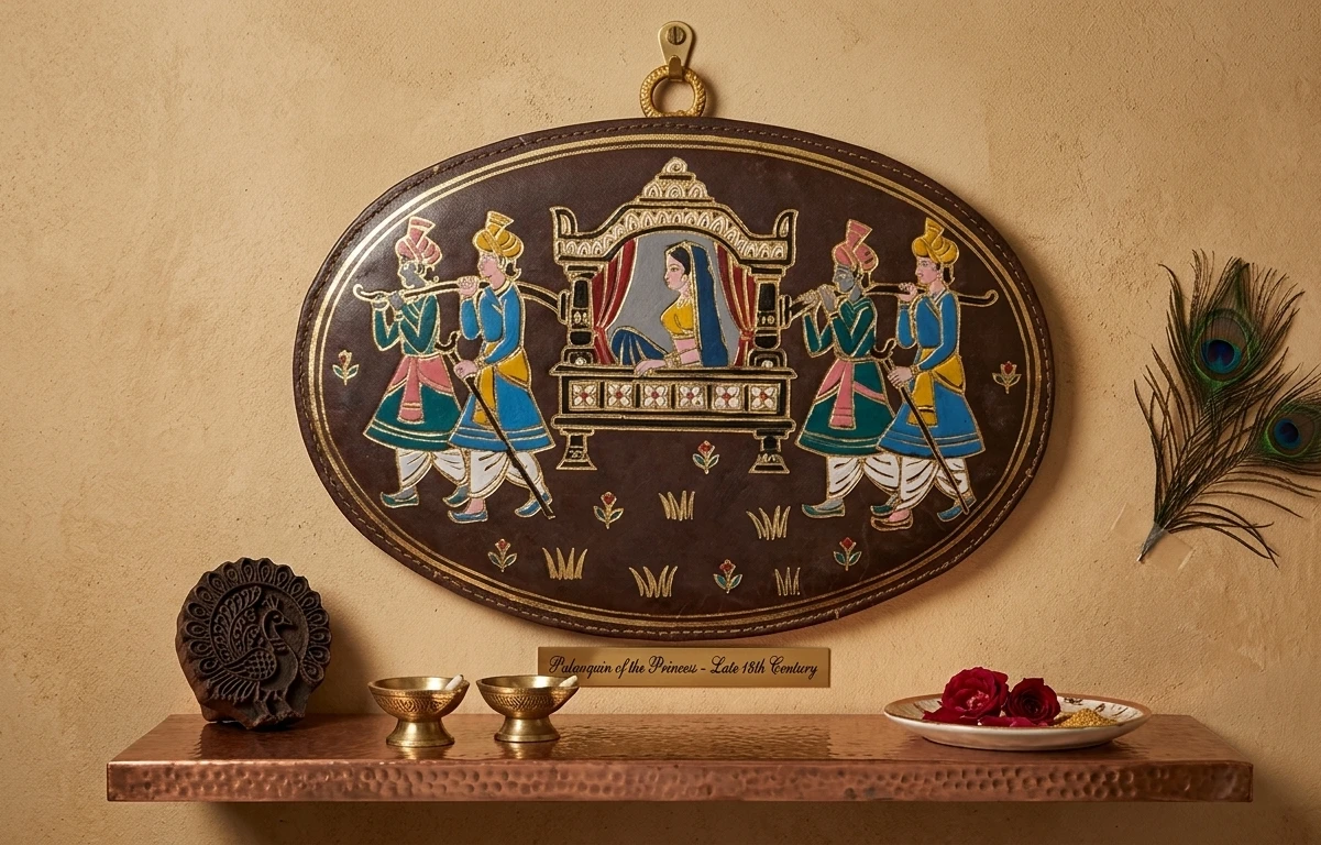 Palanquin of the Princess - Late 18th Century Wall Art