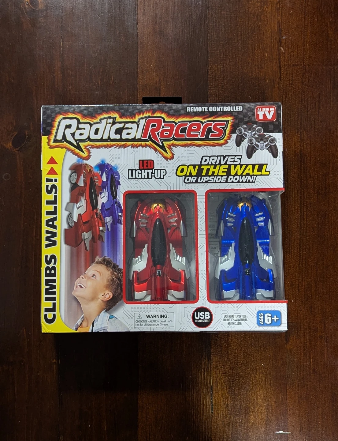 Radical Racers Remote Controlled LED Light-Up Cars