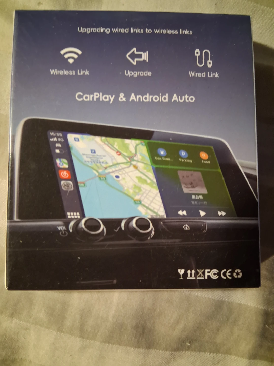 CarPlay & Android Auto Wireless Link Adapter