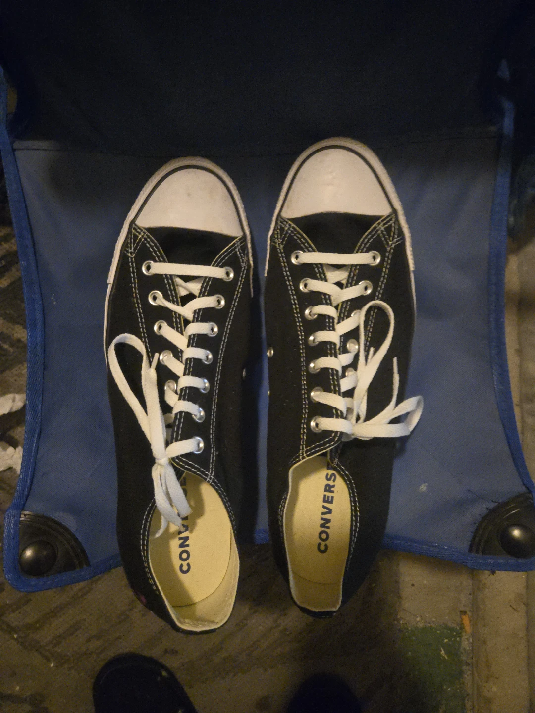 Converse All Star Chuck Taylor Black Canvas Sneakers