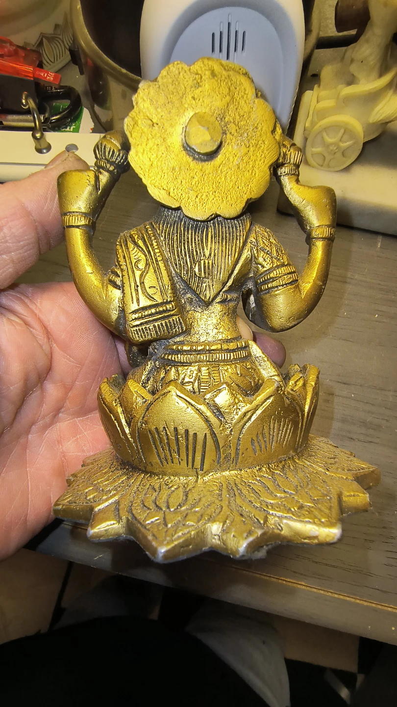 Brass Lakshmi Statue