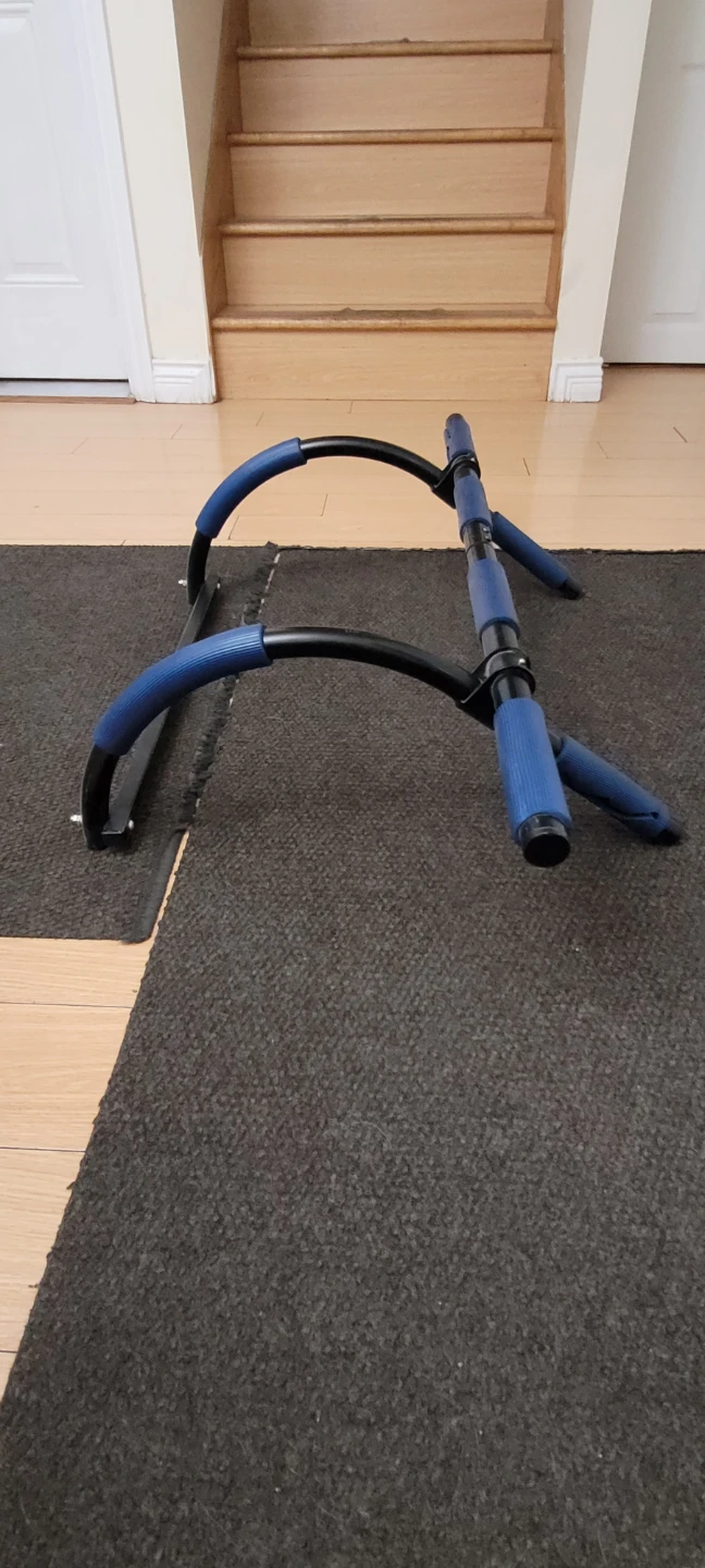 Doorway Pull-Up Bar - Blue Grips - photo 2