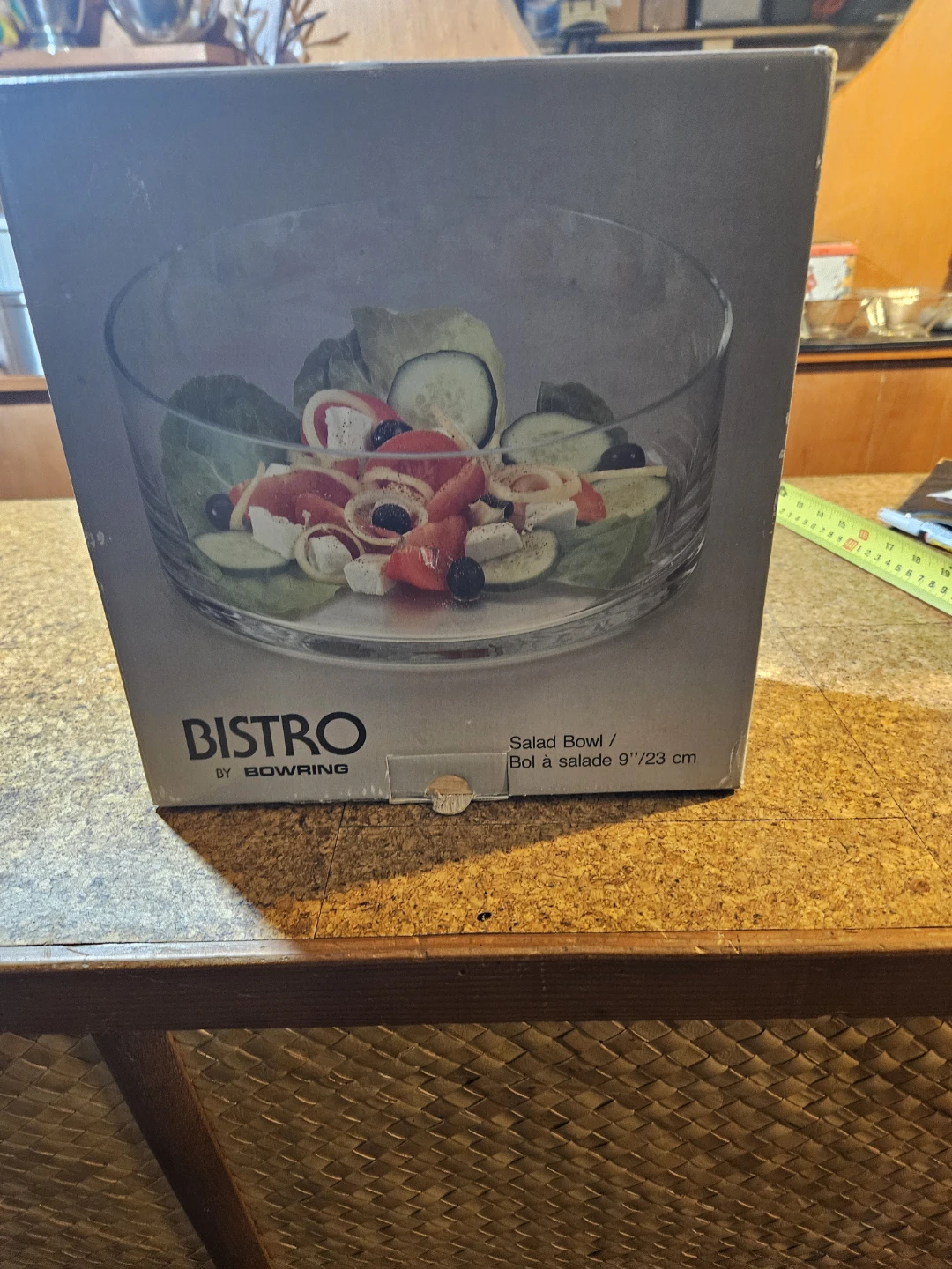 Bistro by Bowring Glass Salad Bowl - 9"/23 cm - photo 2