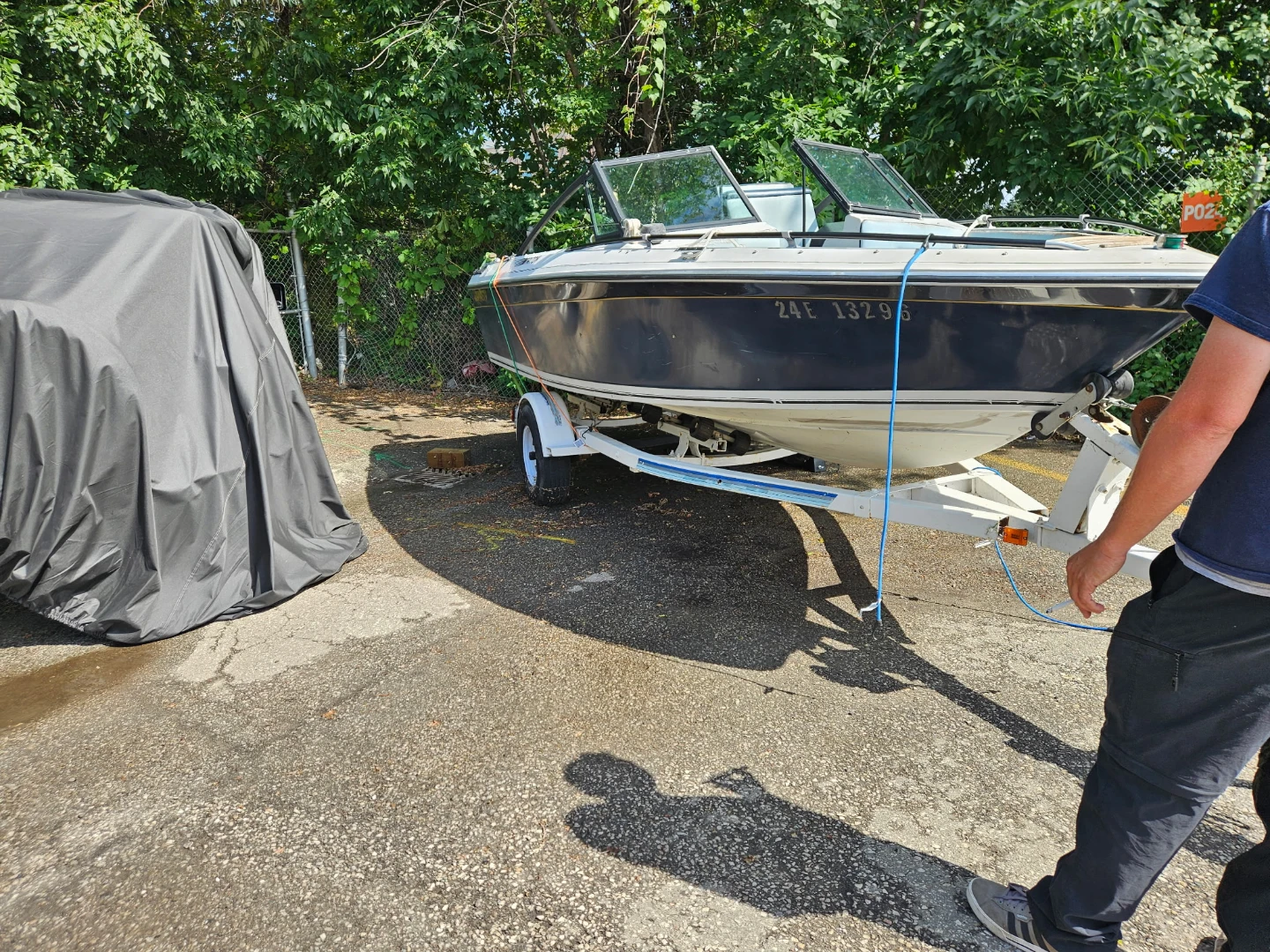 1986 Triton Dynasty pleasure craft As-Is