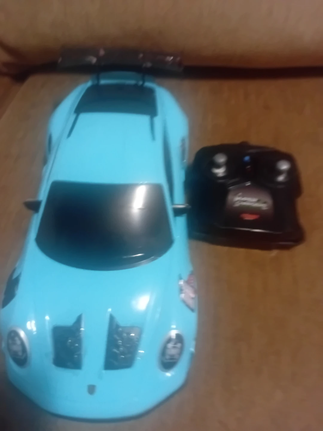 Blue Remote Control Sports Car Toy