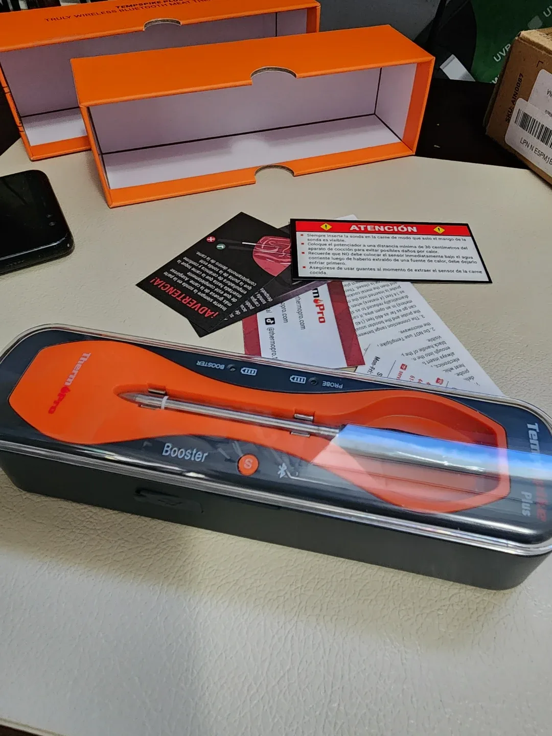 New. ThermoPro Plus Truly Wireless Bluetooth Meat Thermometer - photo 2