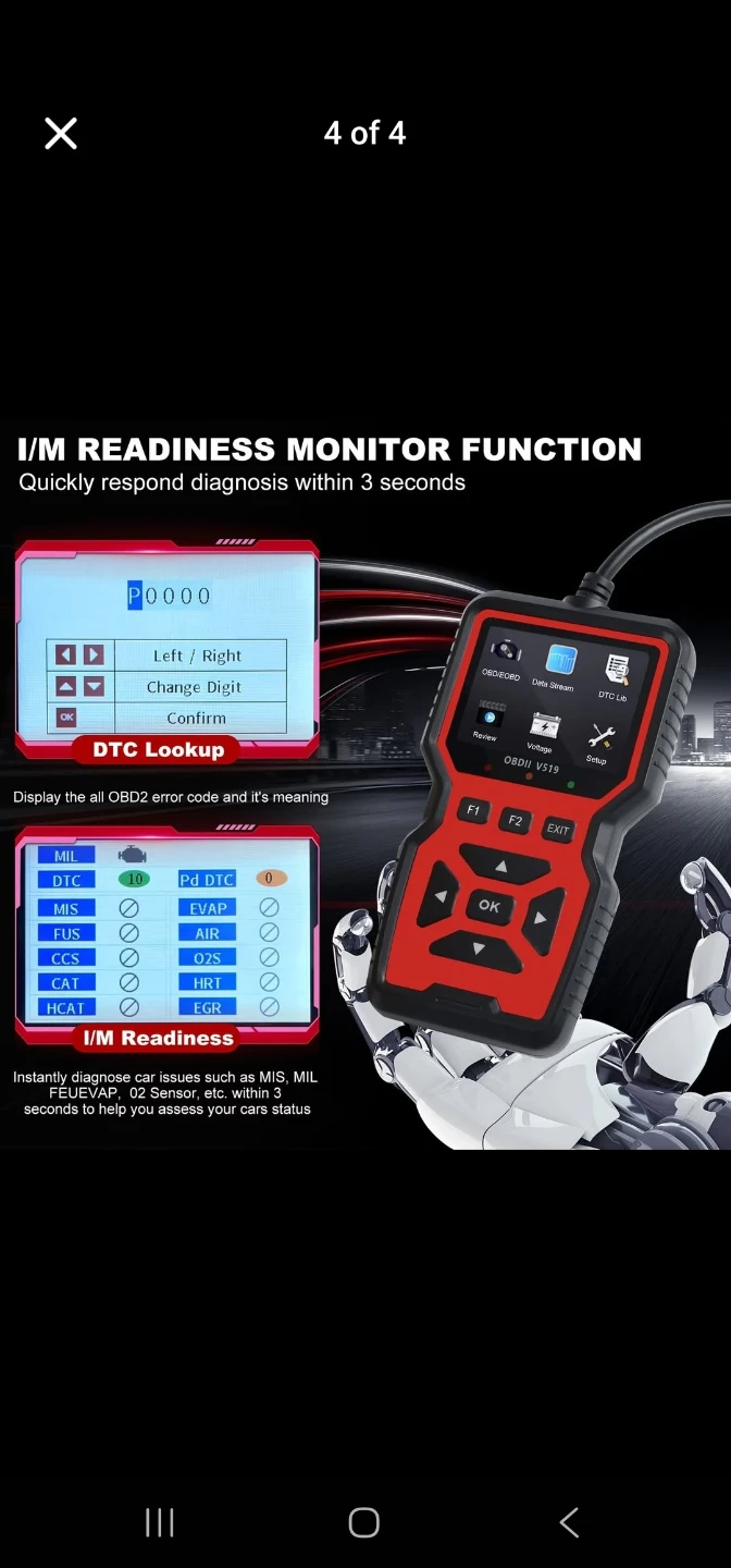 OBDII Car Diagnostic Scan Tool - photo 3
