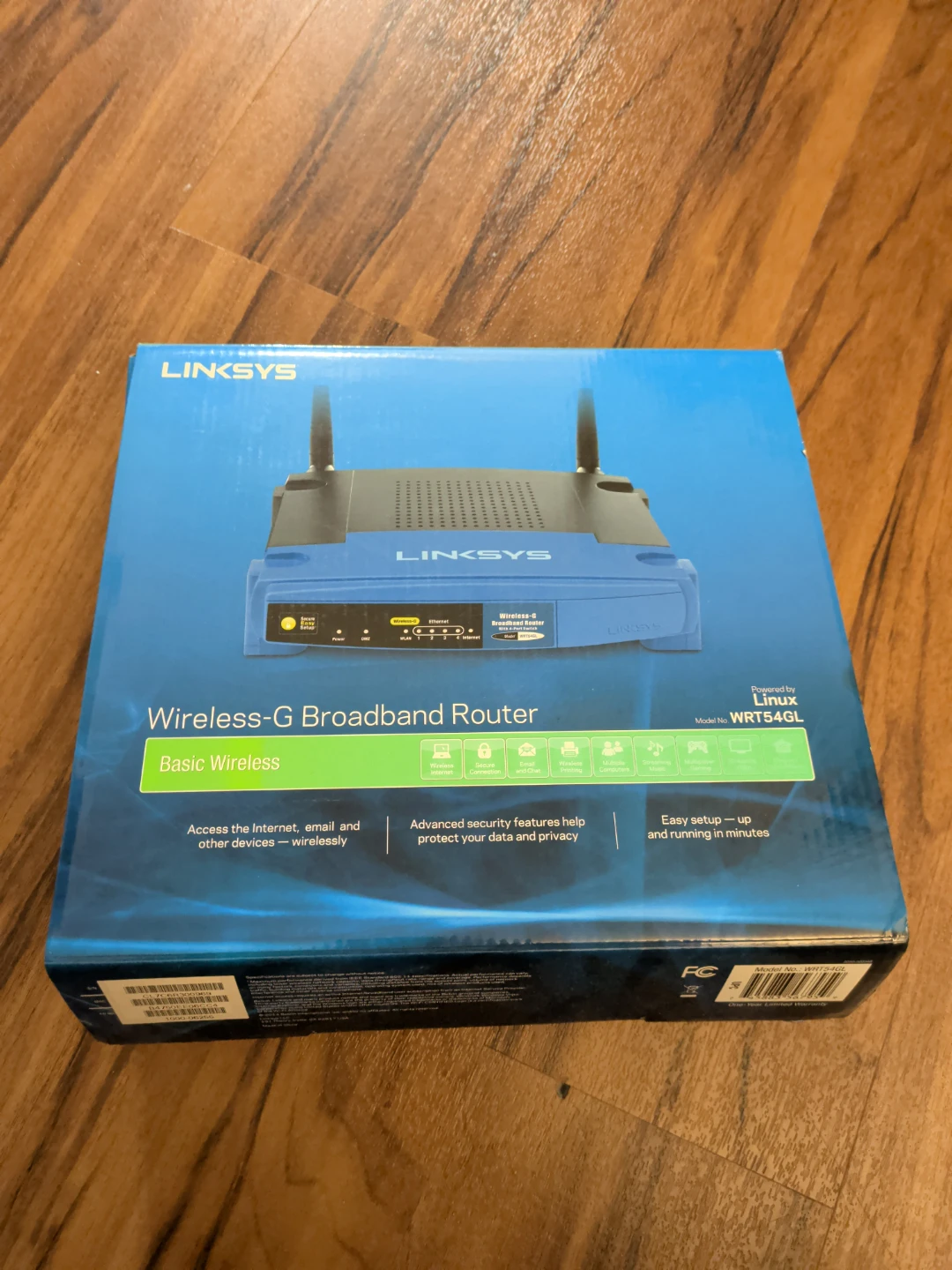 Linksys Wireless-G Broadband Router WRT54GL