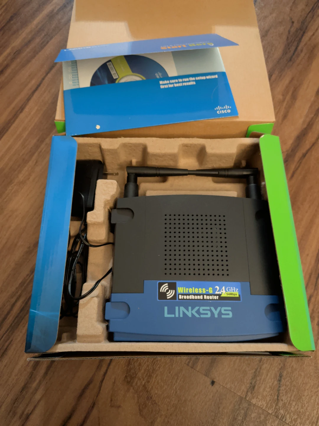 Linksys Wireless-G Broadband Router WRT54GL - photo 2