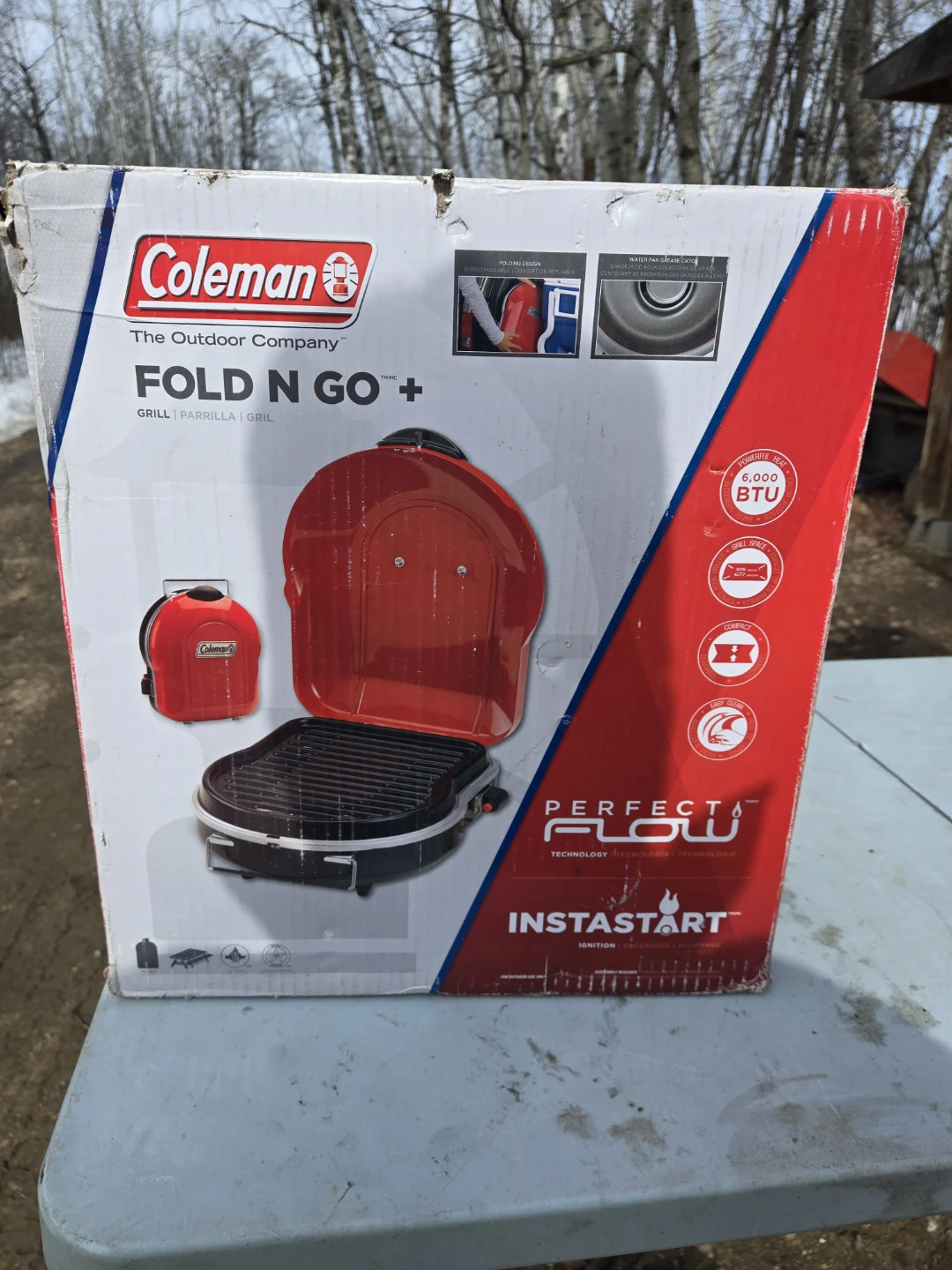 Coleman Fold N Go+ Portable Propane Grill