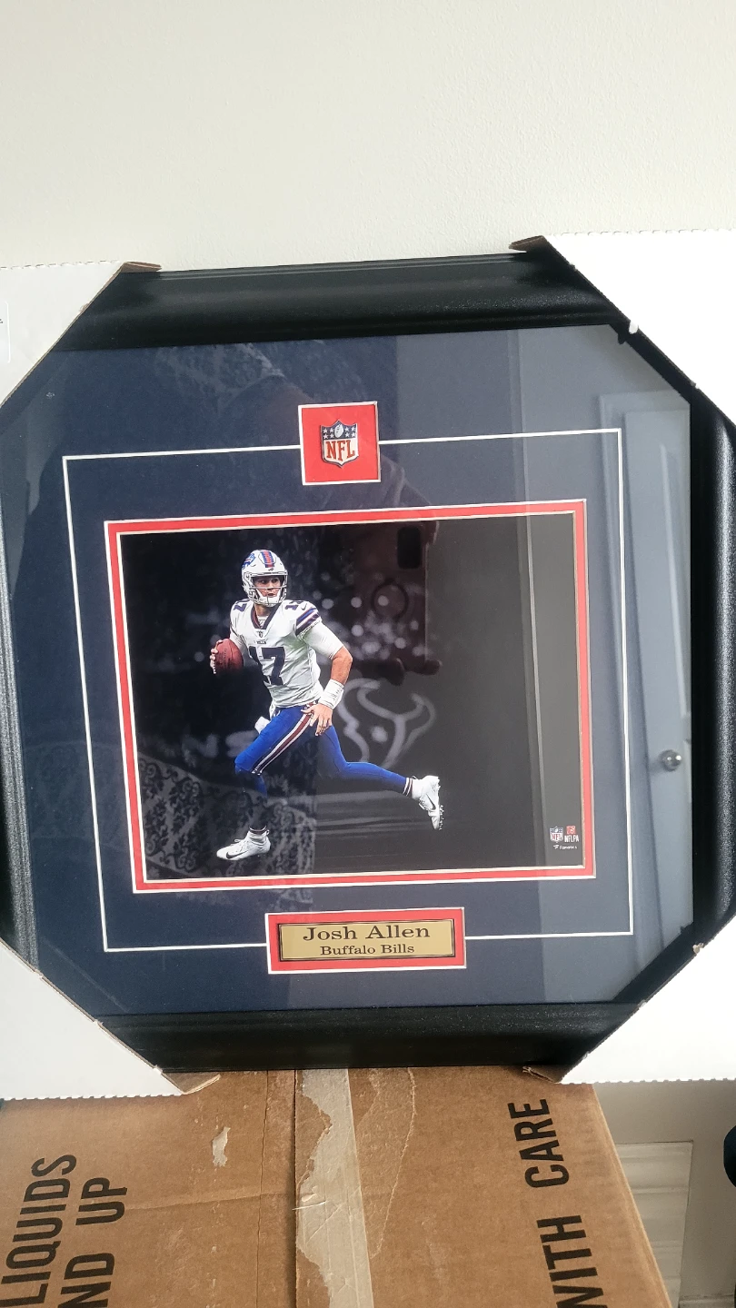 Josh Allen Buffalo Bills Framed Photo