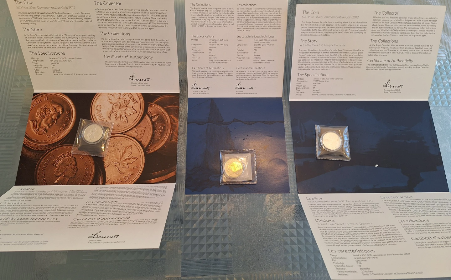 Royal Canadian Mint 2012 Silver Collector Coins - photo 2