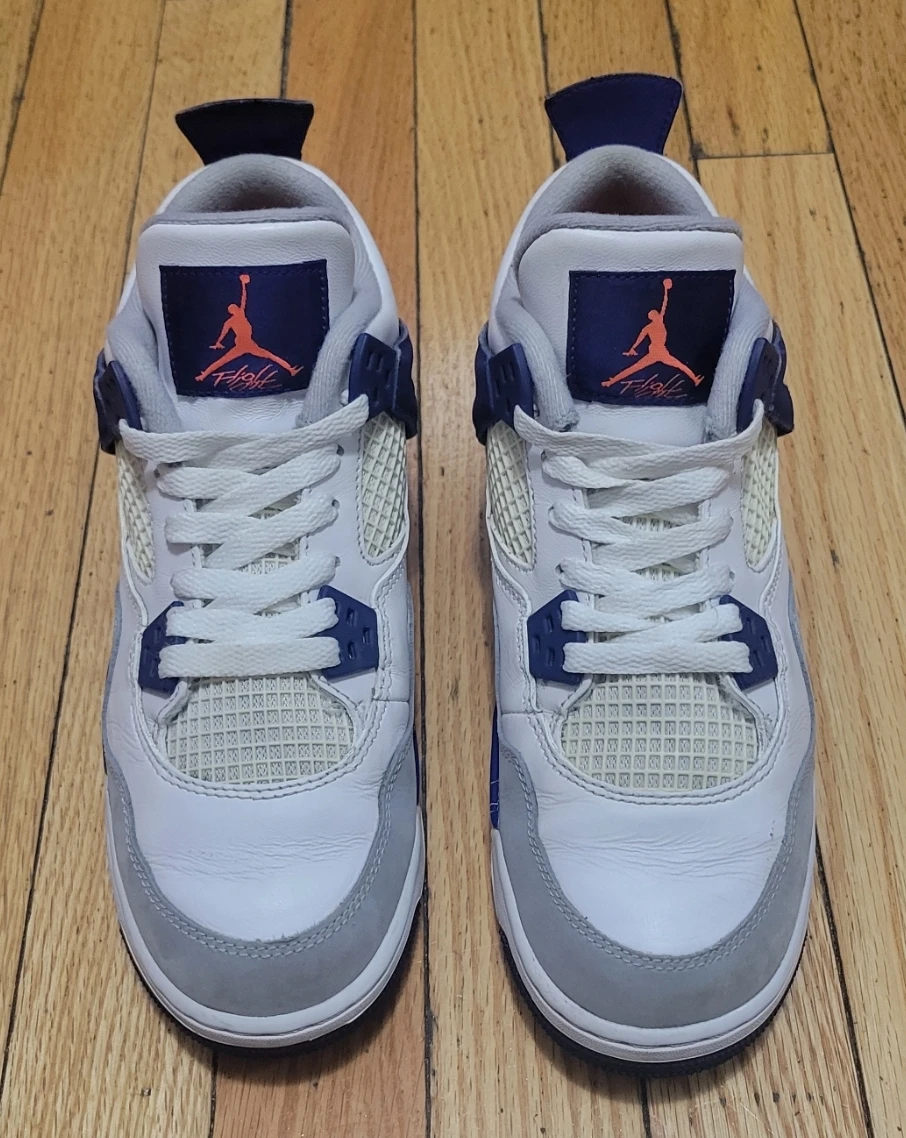 Jordan 4 Retro TD "White Tech Grey" (2015) - Size 5.5Y