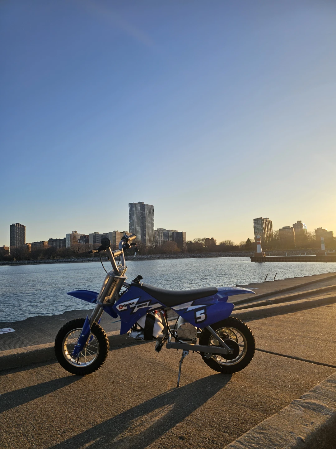 Modded razor mx350 vevor 48v motor with1800w