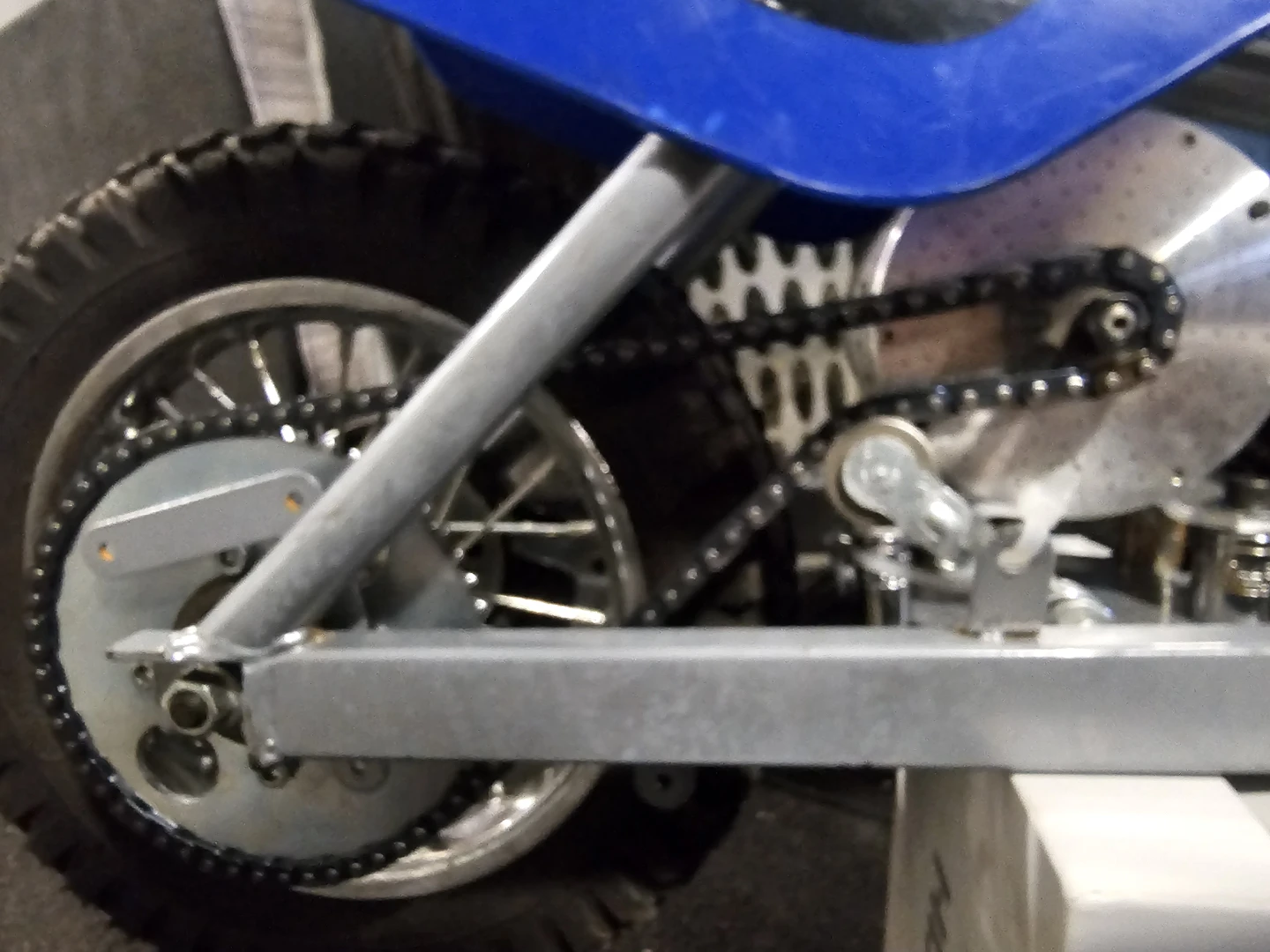 Modded razor mx350 vevor 48v motor with1800w - photo 5