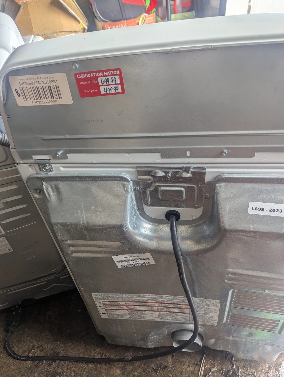 Whirlpool Electric Clothes Dryer - photo 2