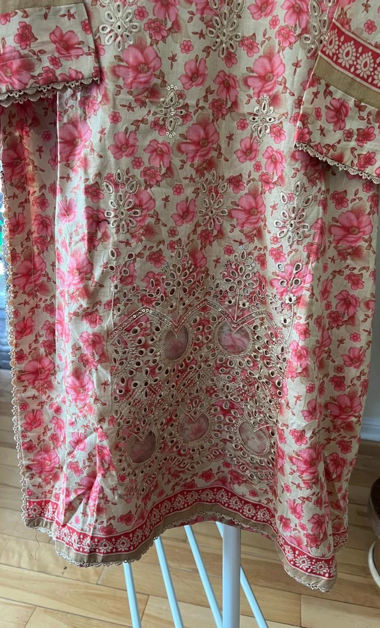 3 pcs lawn suit - photo 2
