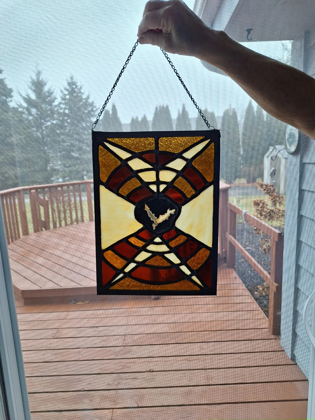 Stained Glass Suncatcher
