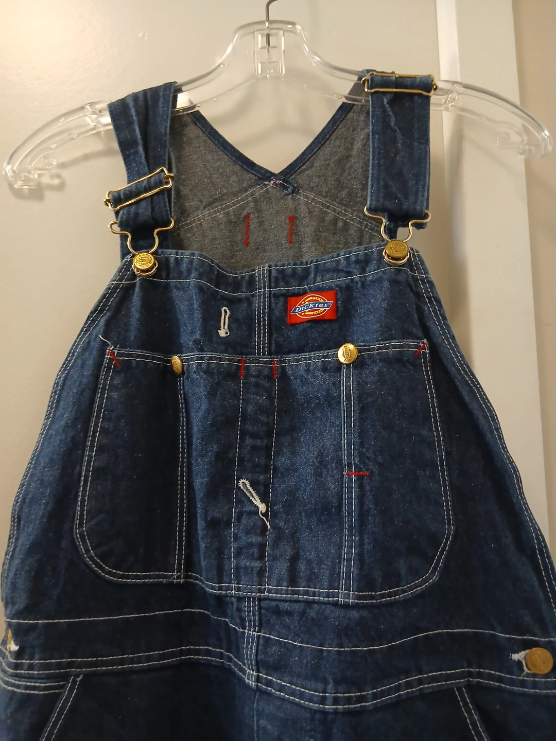 Dickies Denim Bib Overalls - photo 2