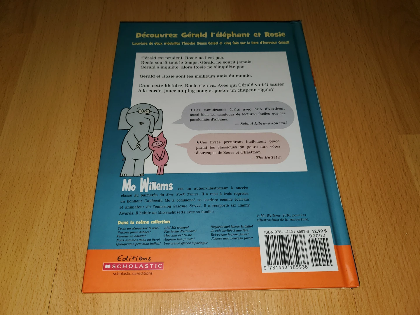 ($7 each) French Mo Willems Elephant and Piggie Books - photo 5