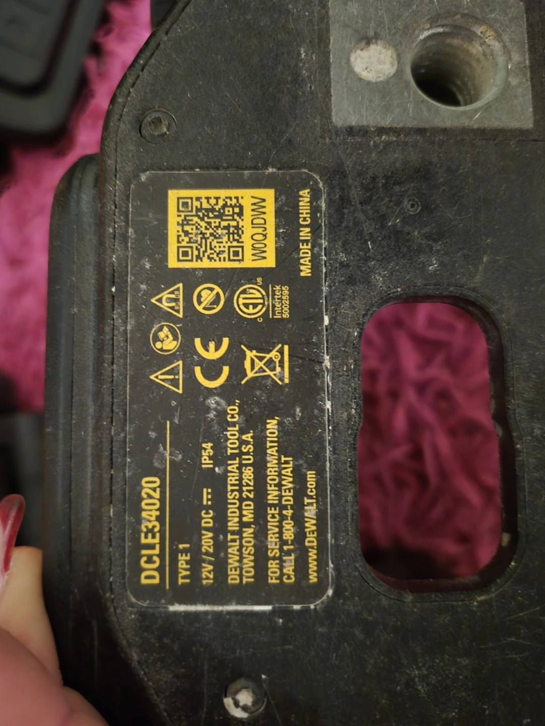 DEWALT DCLE34020 20V Cross Line Laser - photo 2