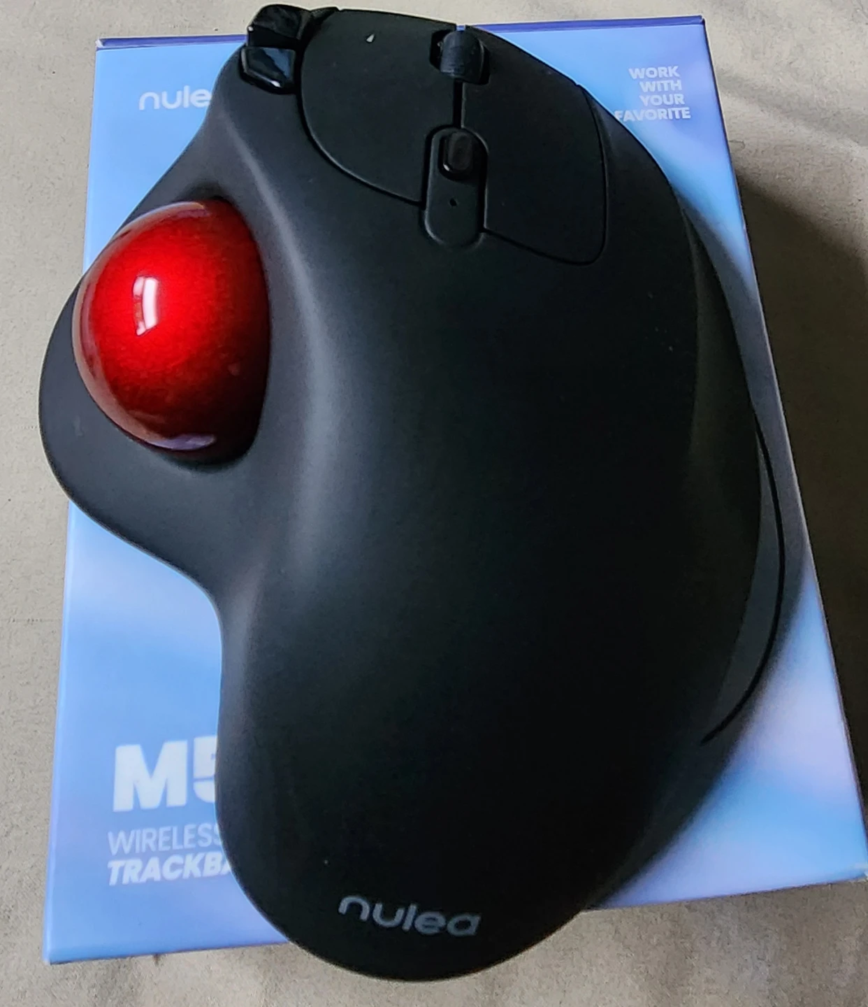 Nulea M5 Wireless Trackball Mouse