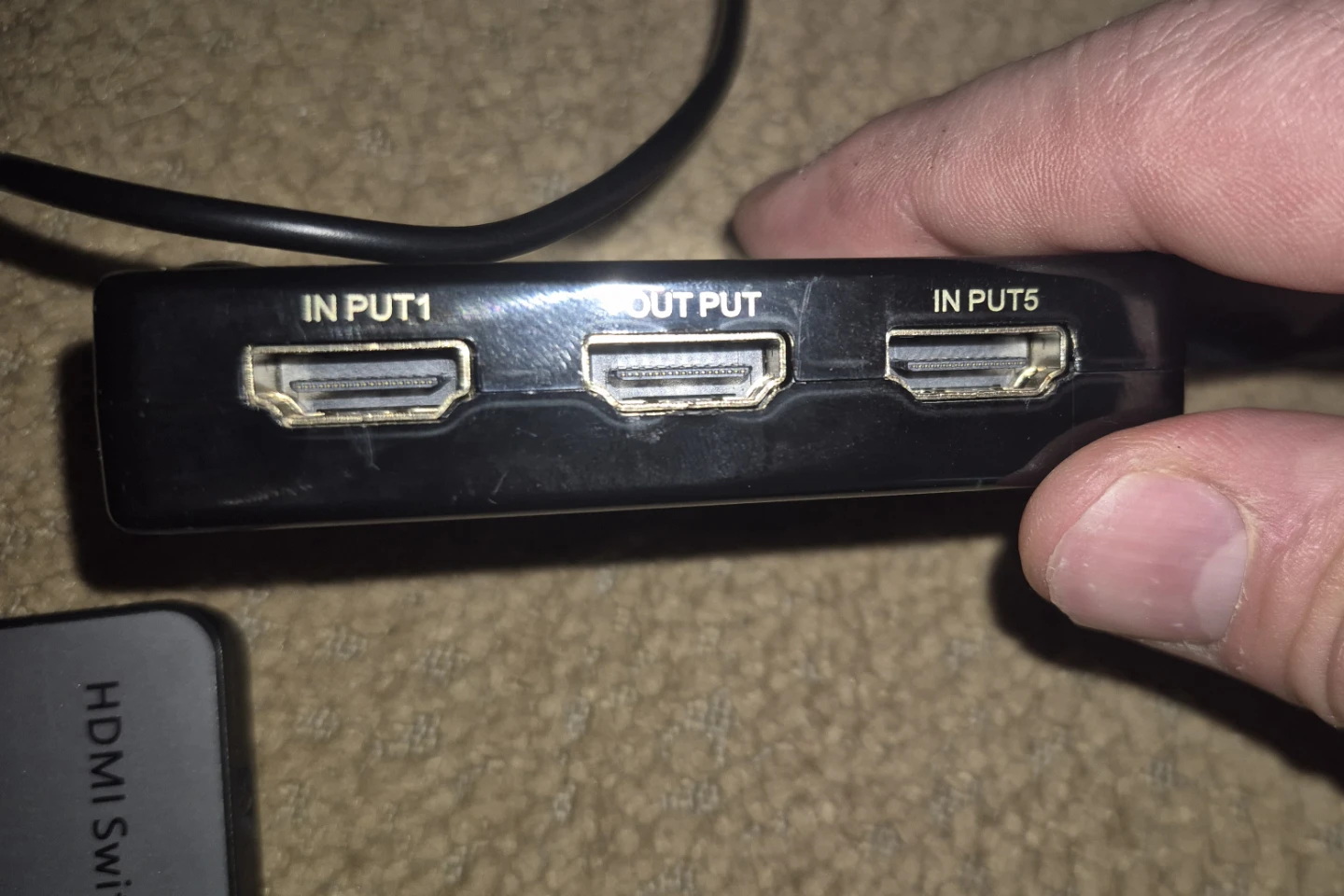 HDMI Switch 5 to 1 4K Ultra HD - photo 2