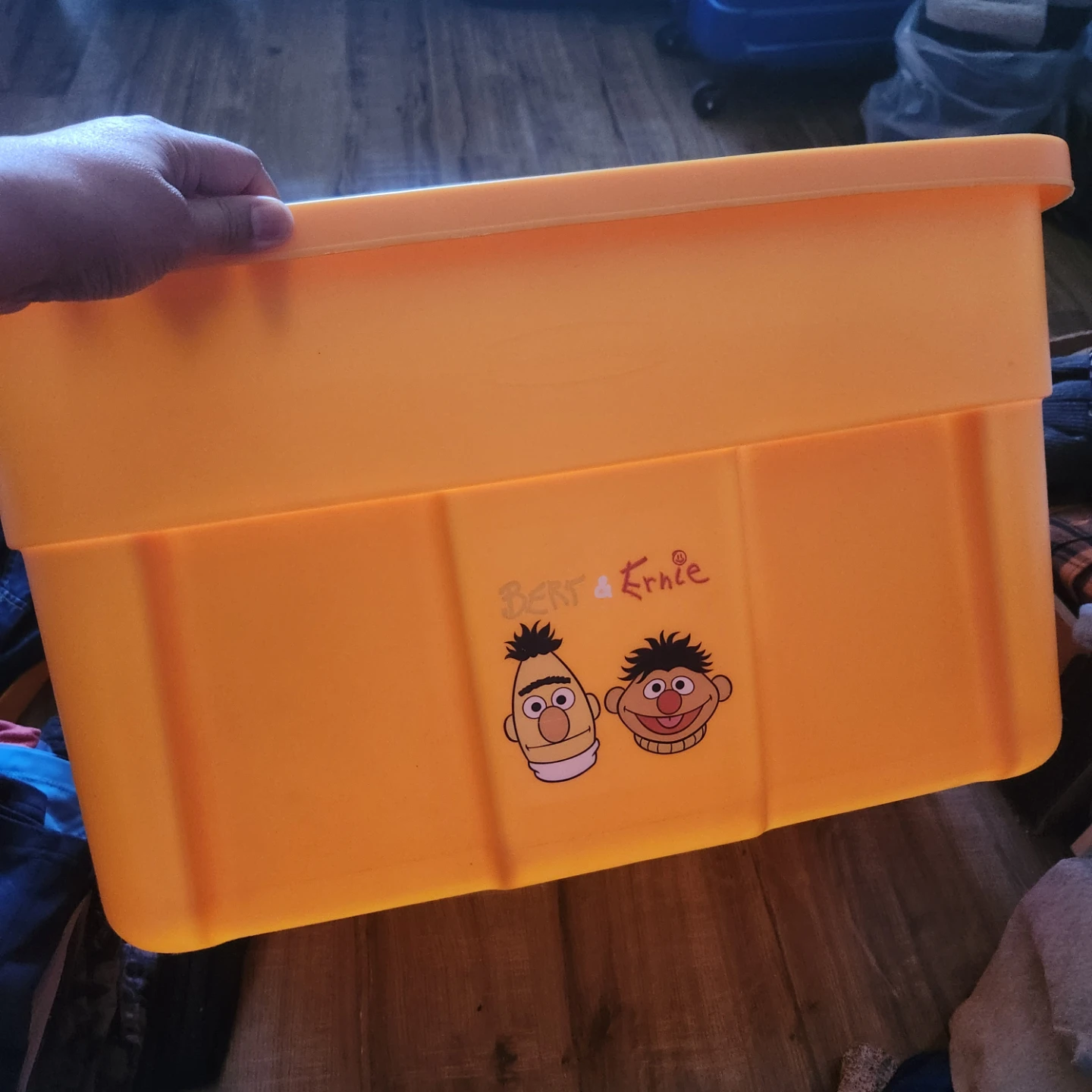 Rubbermaid Sesame Street Bert & Ernie Storage Bin - photo 2