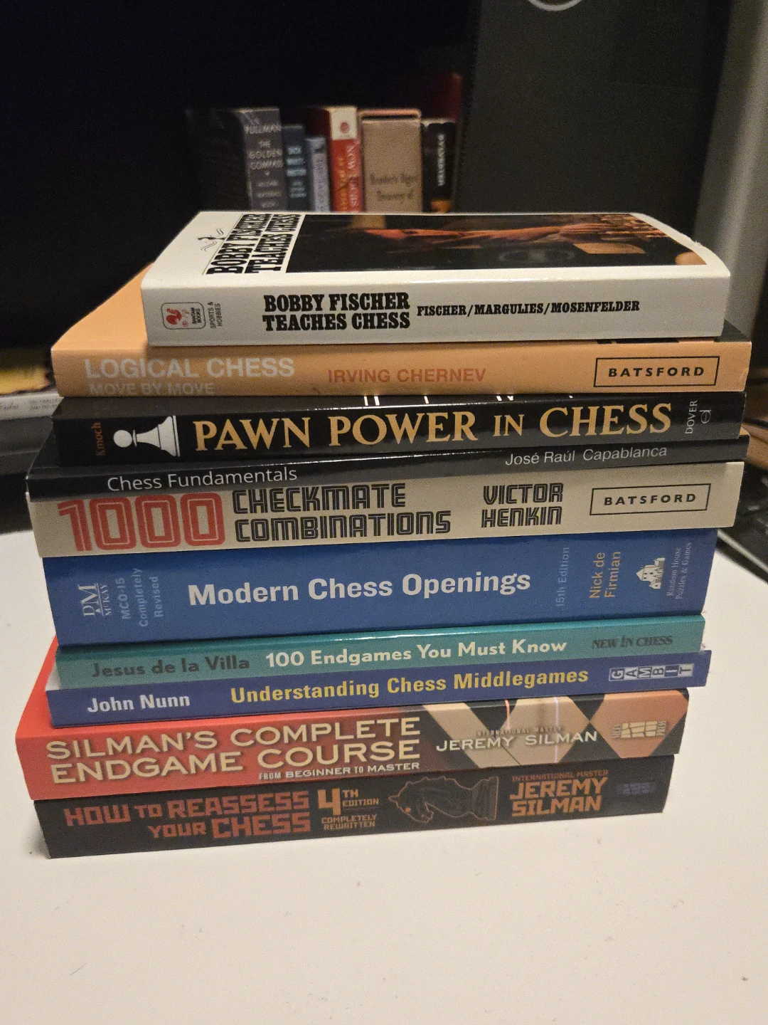 Collection of 7 Chess Books
