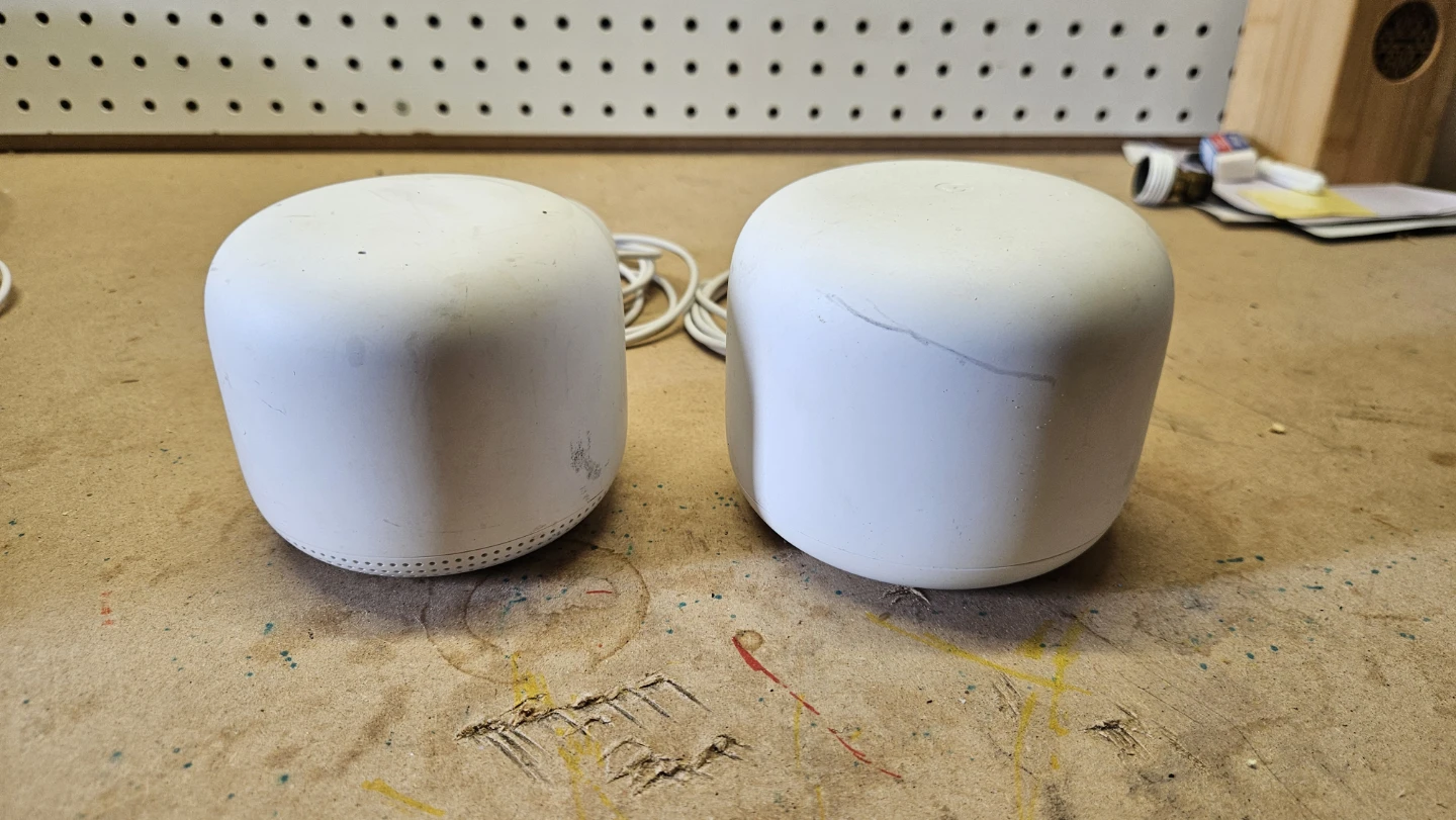 Google Nest Wifi Router and Point - White - photo 2