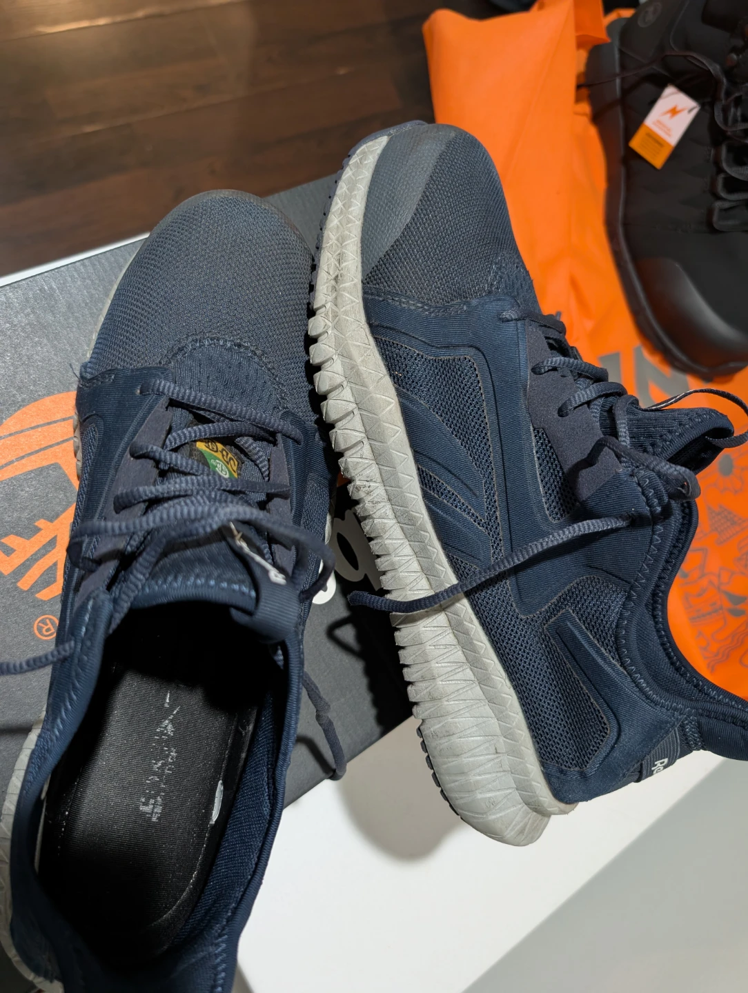 Reebok Navy Blue safety Shoes