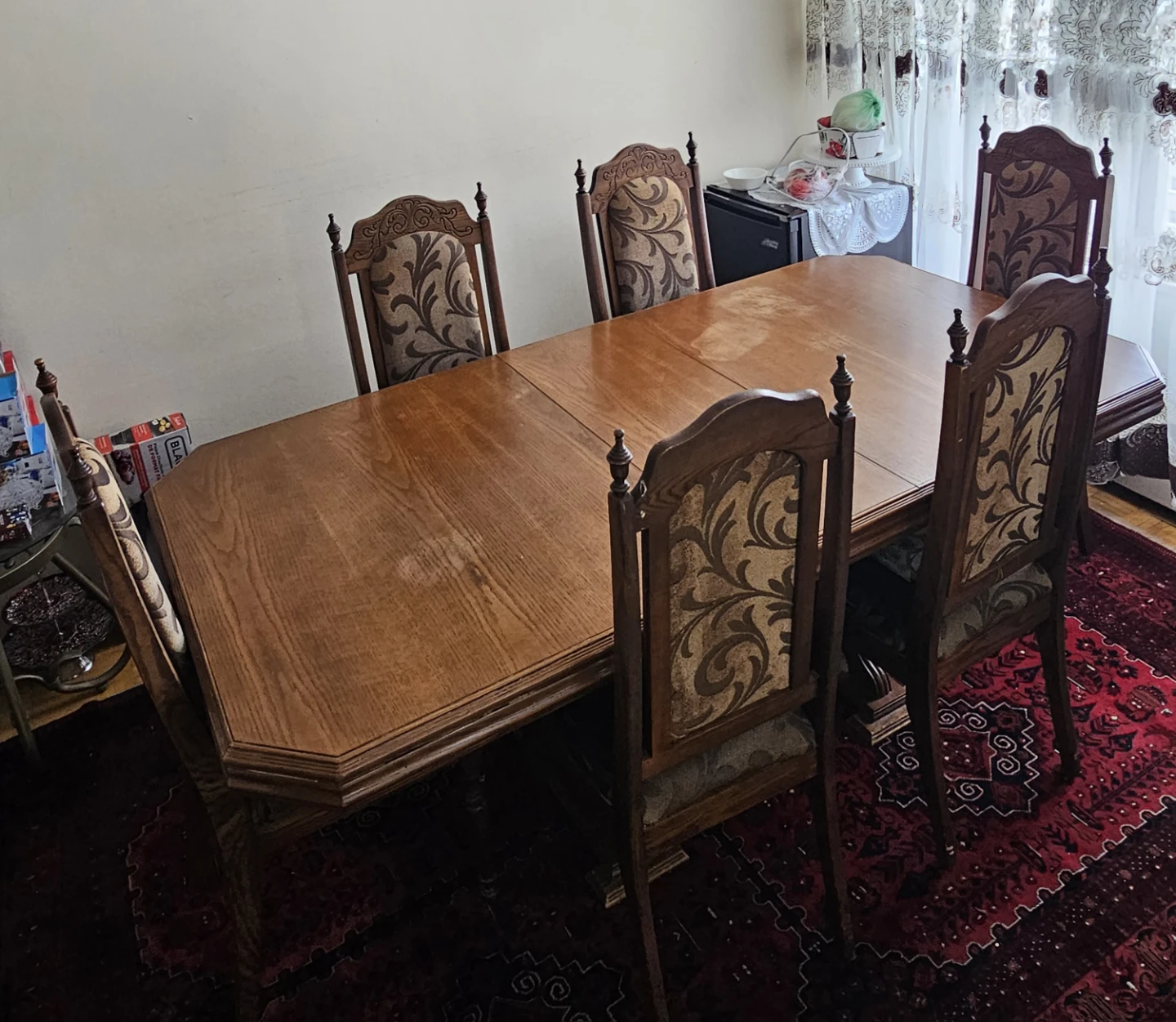 Wooden dining table - photo 2