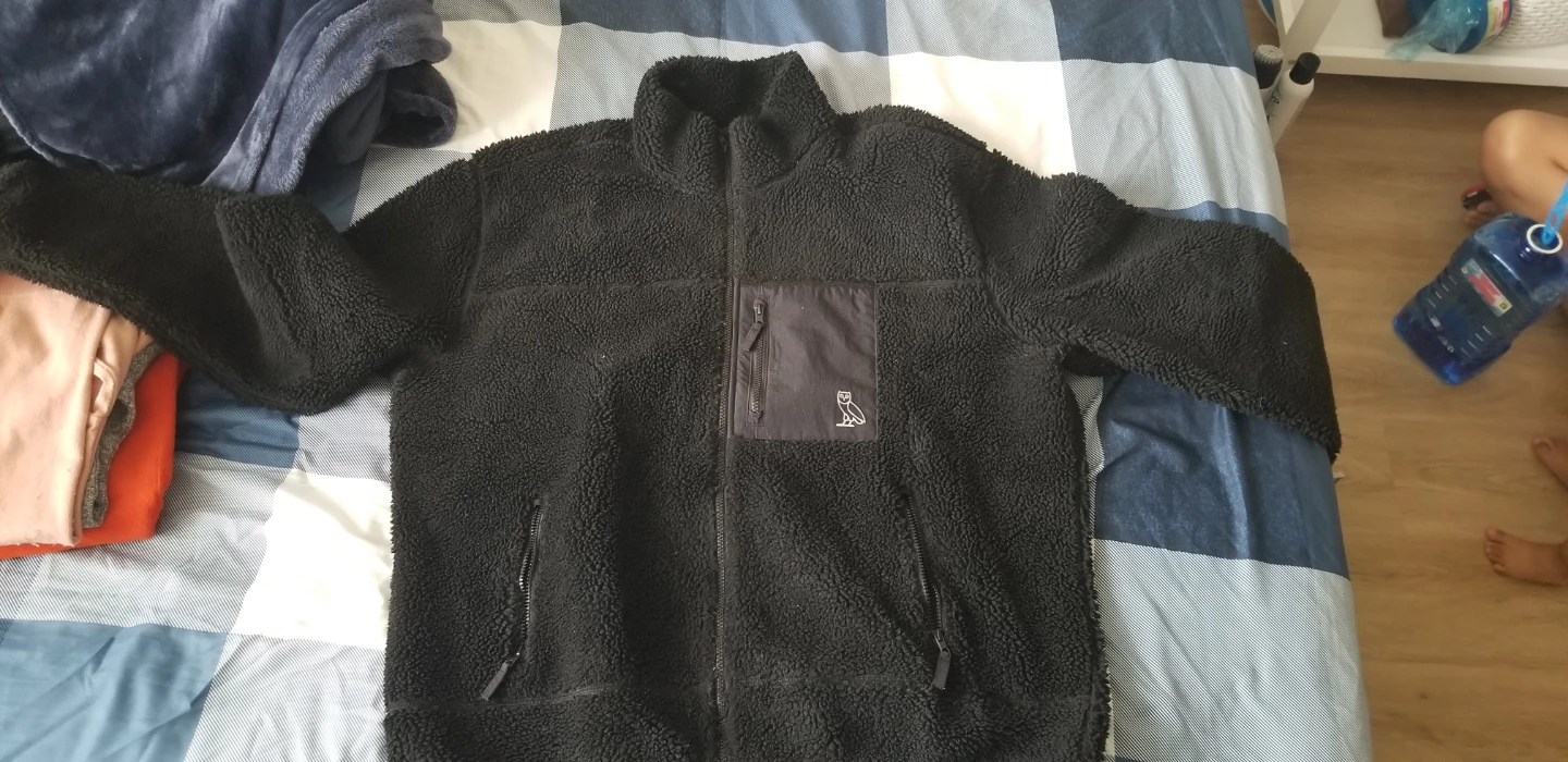 OVO Fleece Jacket Black