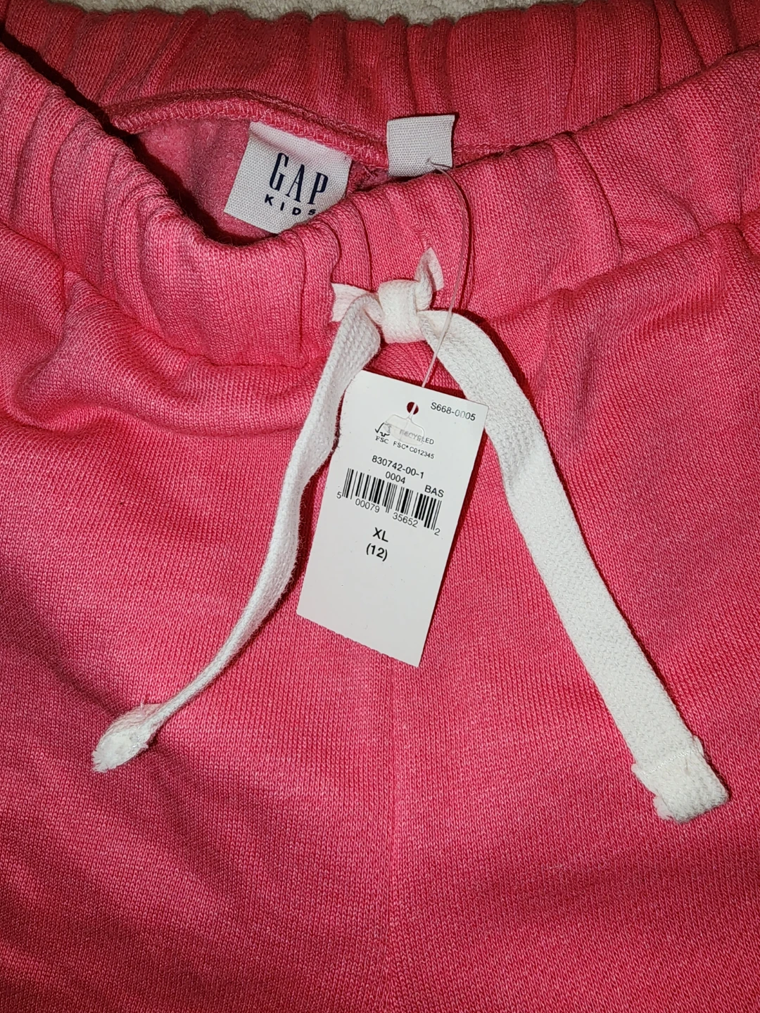 GAP Kids Pink Fleece Shorts - photo 2