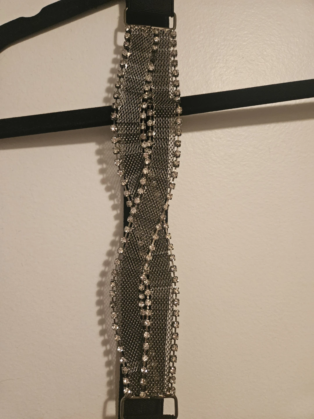 Sparkly Chain Belt with Rhinestones - photo 2