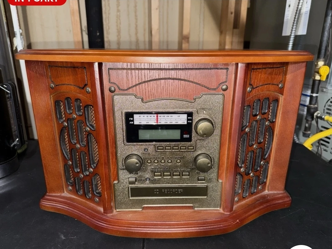 Record Player with Radio , CD Player and Cassette  Player